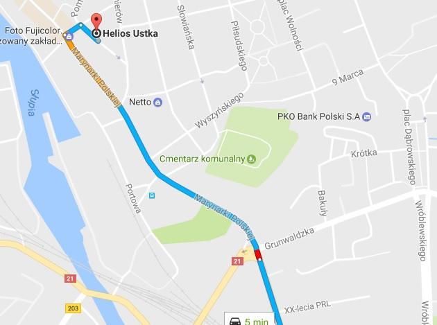 Helios Panzió Ustka Kültér fotó